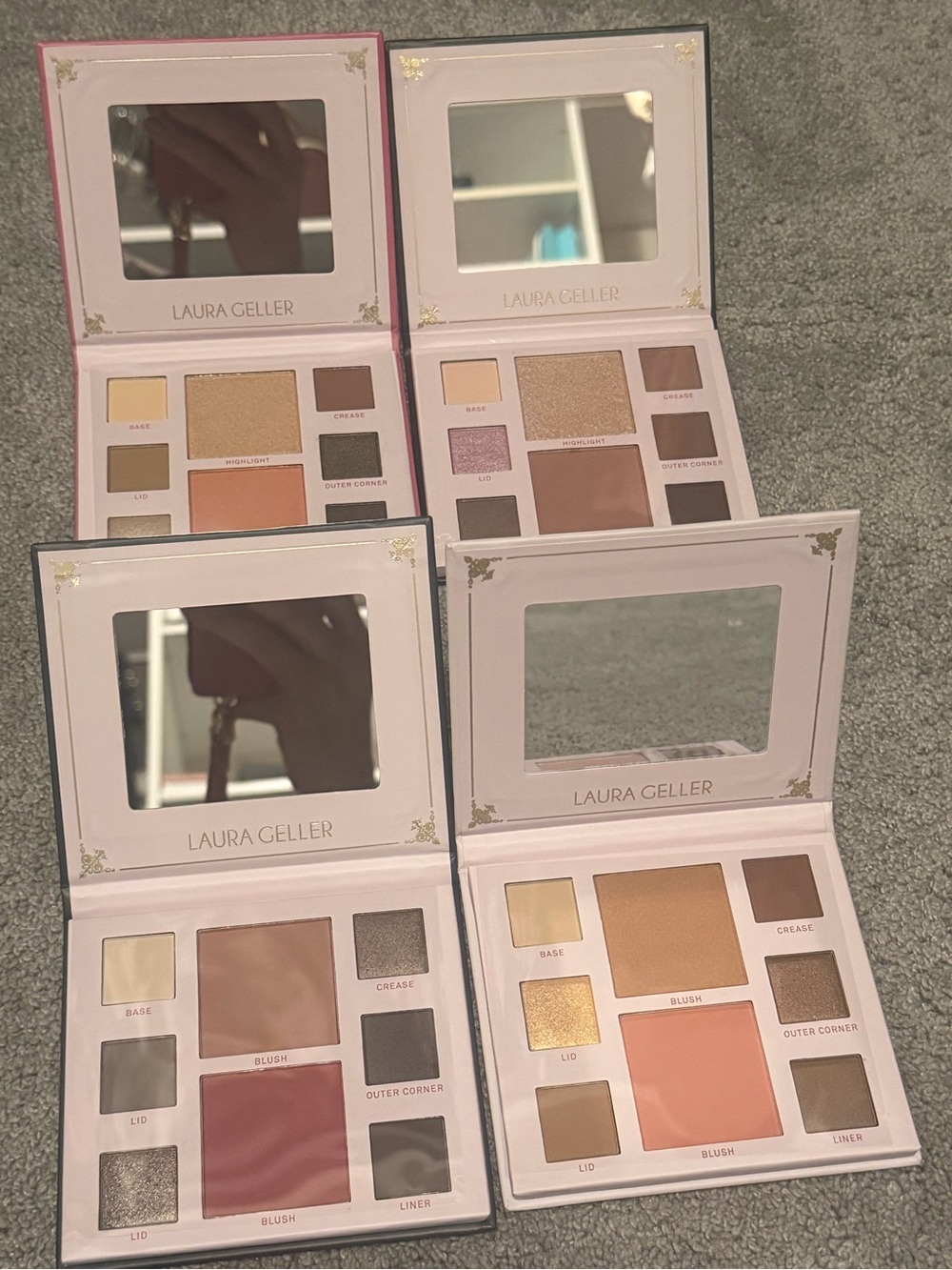 Laura Geller Women Makeup Palette - Pink Peach Shades